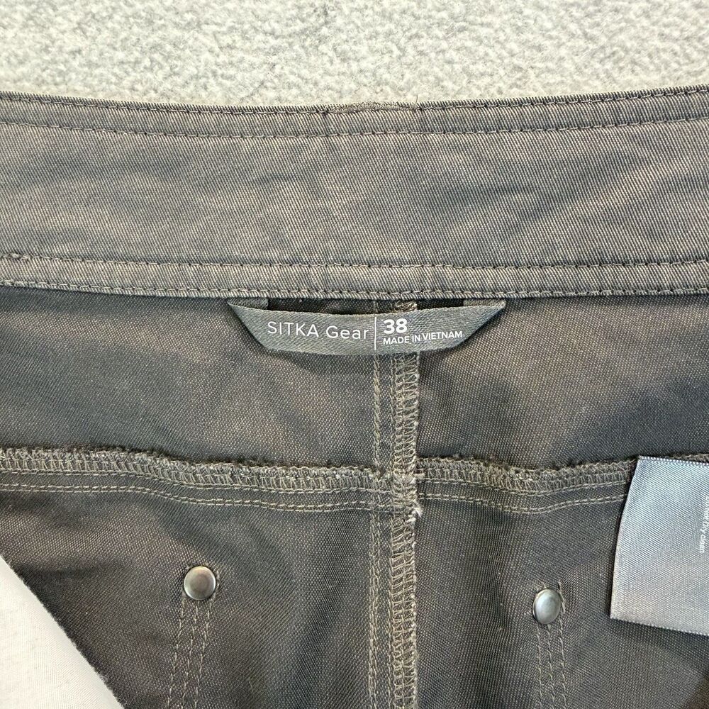 SITKA Gear Back Forty Pants Men’s 38 Gray Outdoor Hiking Hunting Trail Workwear - Picture 5 of 8